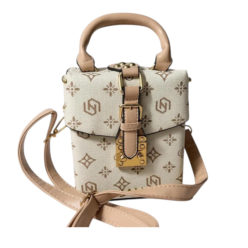 Sac à Main Boîte - Style Luxe Monogramme